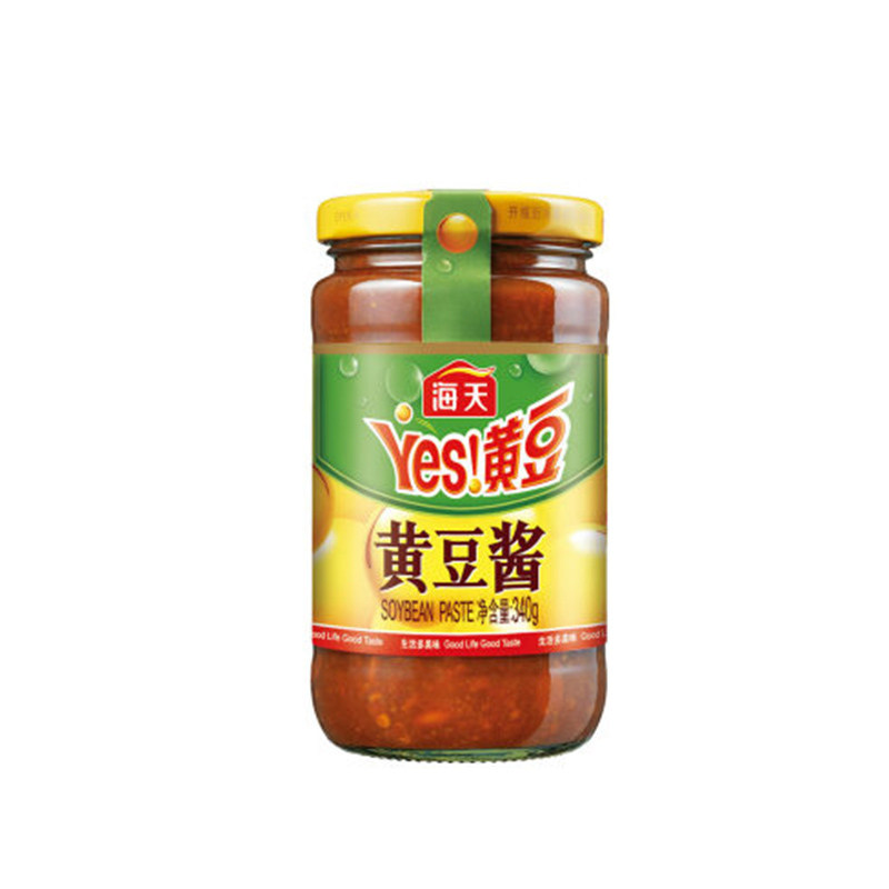 海天 黄豆酱340g 中华老字号豆瓣酱甜面酱(100瓶起订,低于起订量不发货)