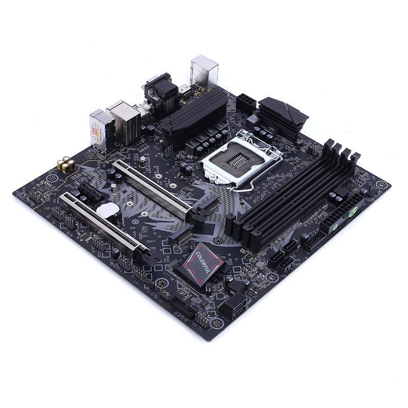 七彩虹战斧B365M-PLUS V21+战斧GTX 1650 4G+英特尔G5400+金士顿KVR 2400 4PC