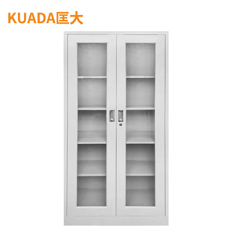匡大 文件柜铁皮柜办公文件资料储存柜钢制 通玻文件柜 KDT376