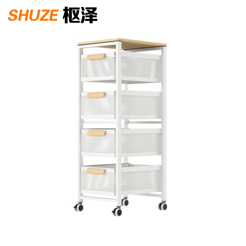 枢泽 推车置物架 五层 个高清大图