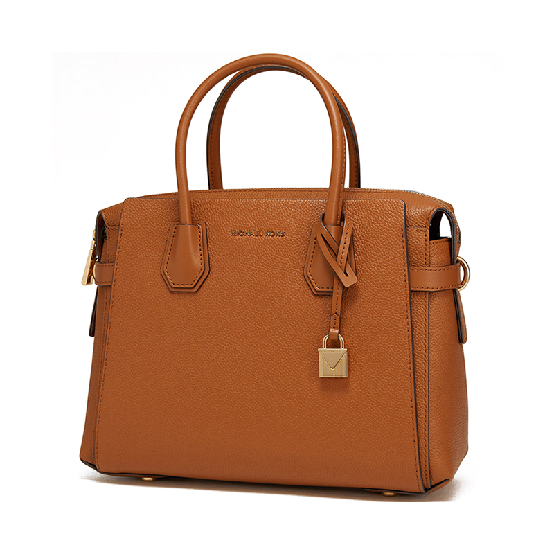 Michael Kors/迈克·科尔斯女士MERCER系列牛皮单肩包30S9GM9S2B橡子棕30S9GM9S2L203
