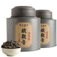 春逸茗茶 安溪铁观音茶叶 碳焙浓香型乌龙茶礼盒罐装125g