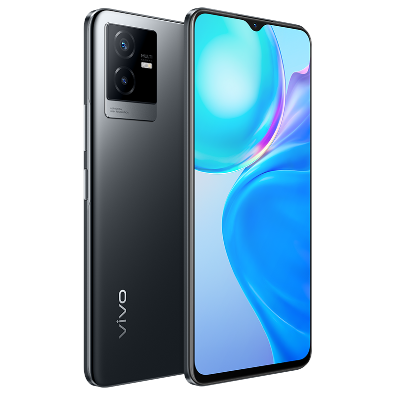vivo Y73t 8GB+128GB 镜黑 5G全网通手机天玑700强劲芯5000万超清影像6000mAh巨能电池44W快充150%超大音量拍照游戏学生手机