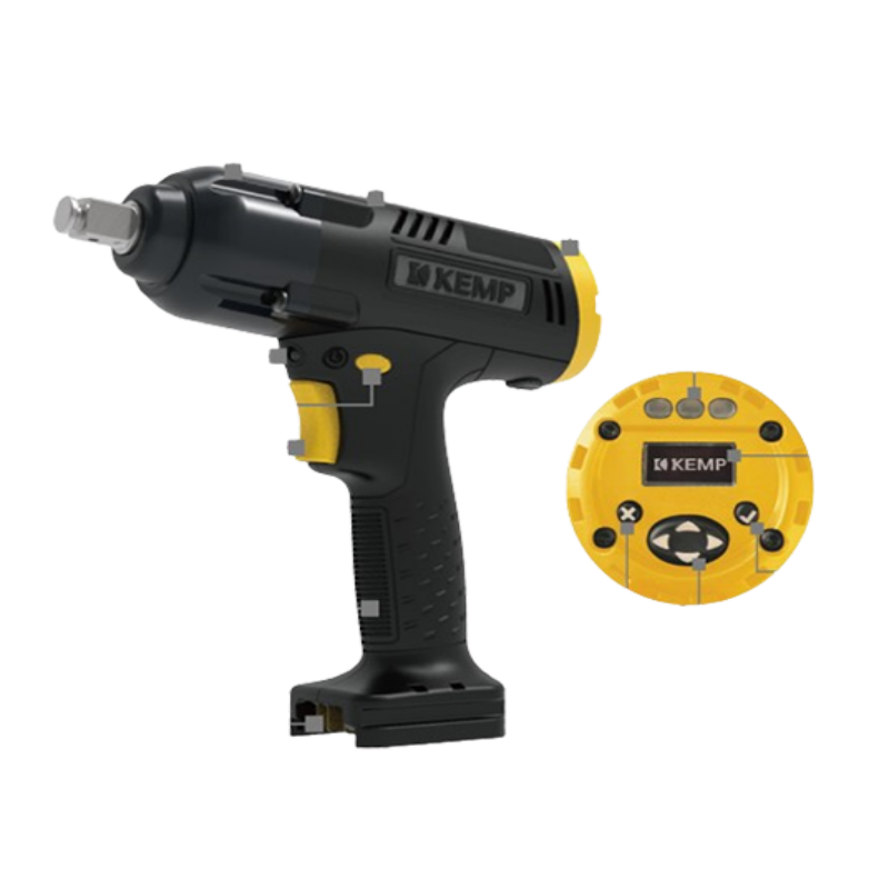 KEMP肯普CBI-TH270定扭扳手1/4“ 方头 5-65Nm锂电定扭冲击扳手