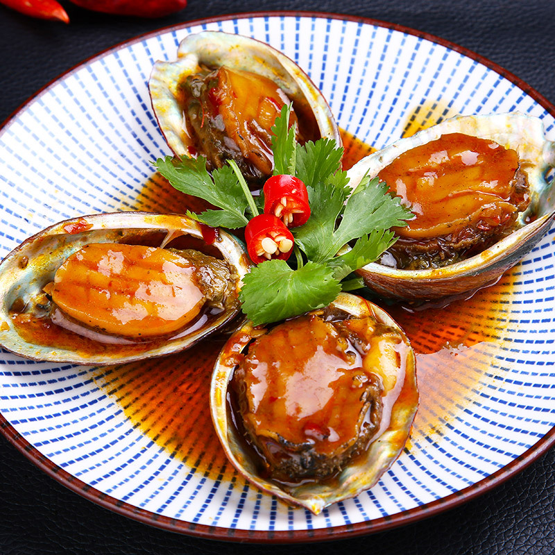 WECOOK味库 鲜活鲍鱼12-14只装500g 火锅食材