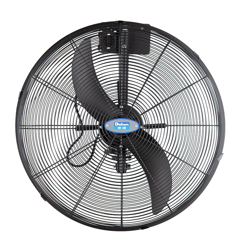 德通(Deton)工业强力风扇220V挂墙式壁挂扇可摇头三档调速工业风扇DF600-TW高清大图