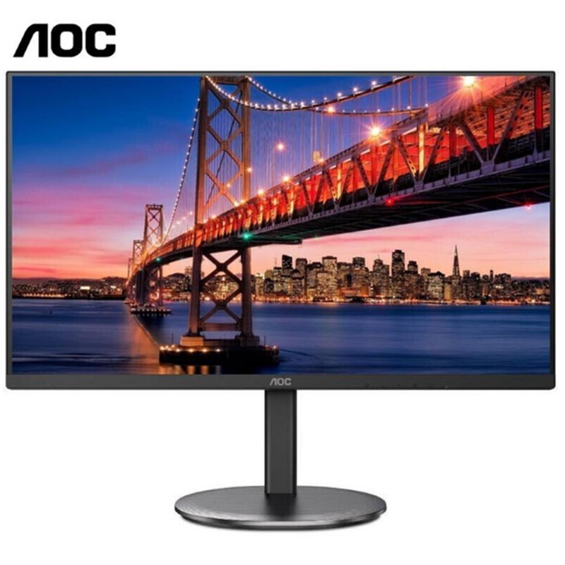 AOC U27V4 27英寸 4K显示器 高清IPS广视角
