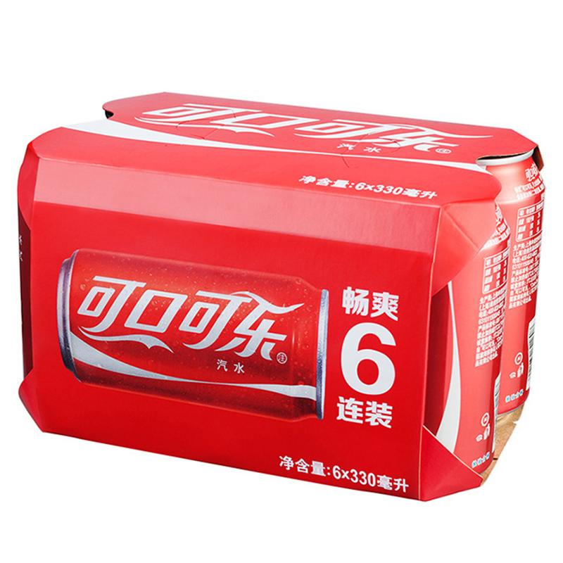 可口可乐可乐味汽水330mL*6高清大图