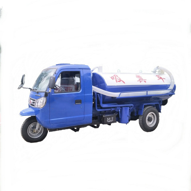 翱毓（aoyu）全封闭3方农用三轮吸粪车 XF3000三轮吸污吸粪洒水车 可拆卸门配洒水装置