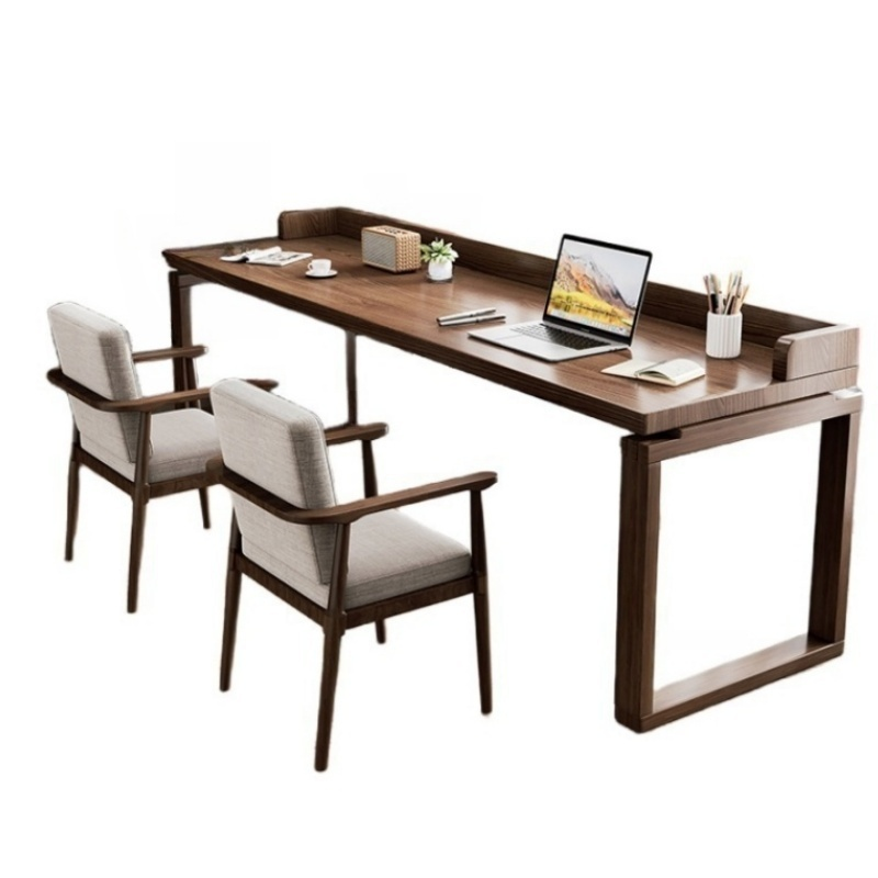 铭思达书桌1.8米一桌两椅套高清大图