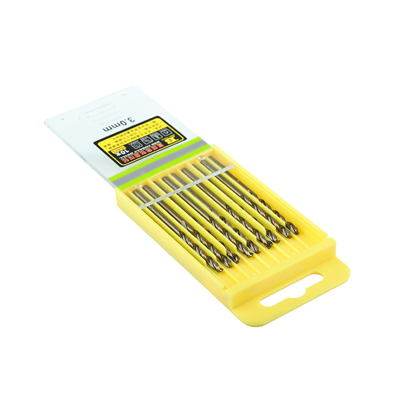 波斯(BOSI) 荧光系列直柄含钴麻花钻 3.0mm/10支 盒高清大图