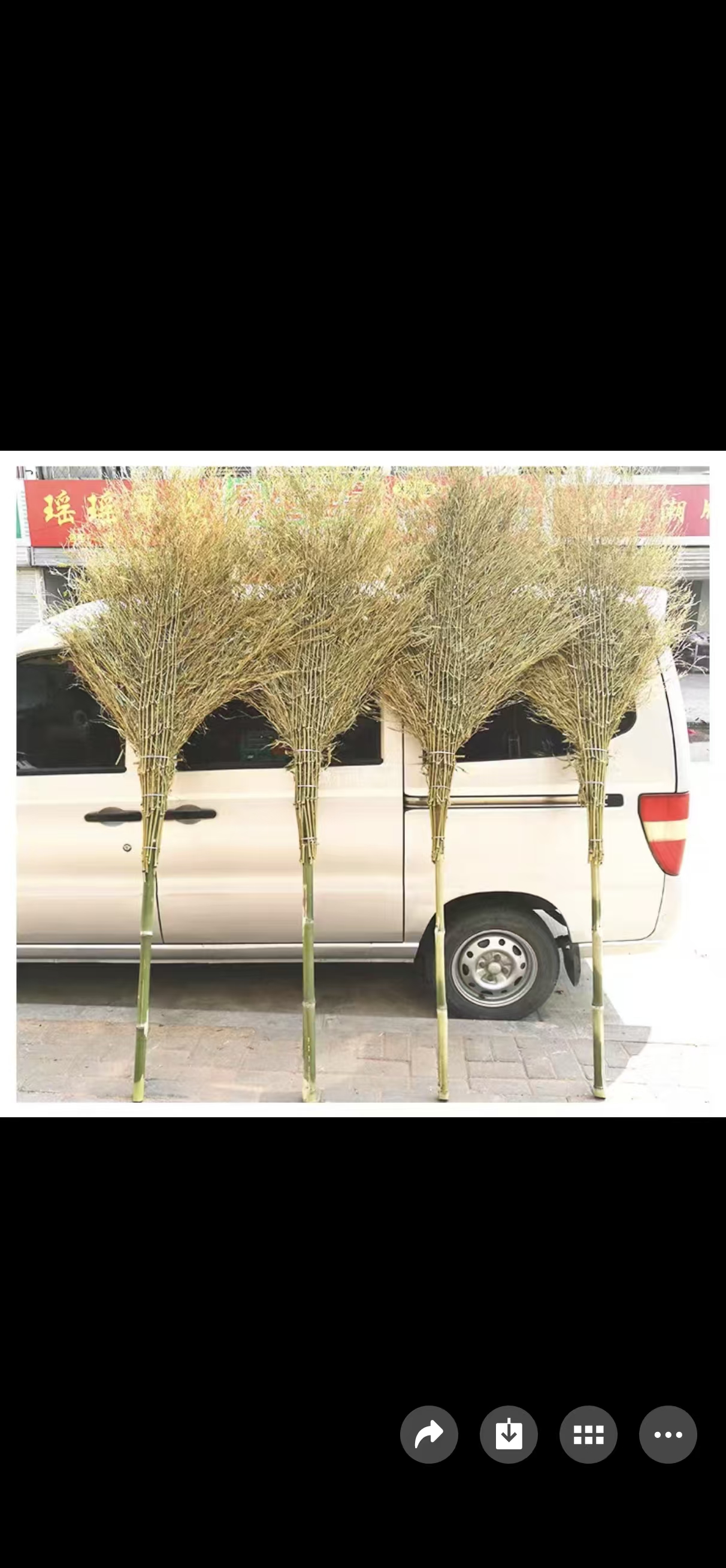 玖信嘉阳商用木质扫帚国产精选优质木料耐用环保高清大图