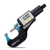 胜利仪器（VICTOR）外径数显千分尺 千分卡尺 电子分厘卡 0-25mm 螺旋测微器0.01mm VC5501