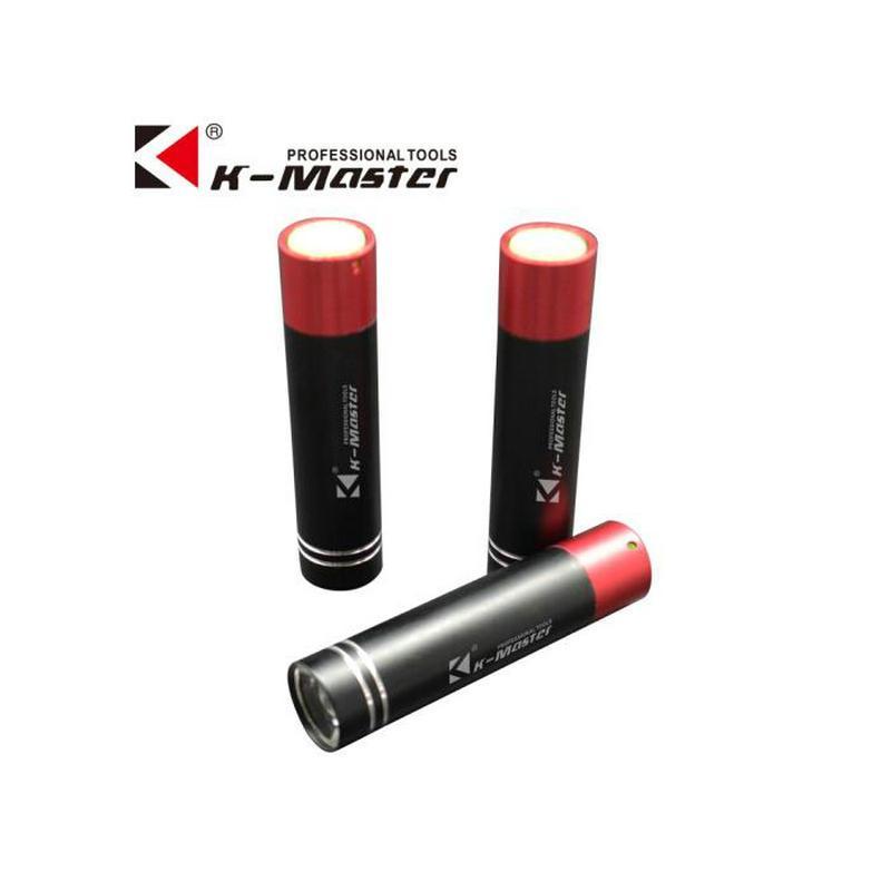 凯马特K-Maste 双色1W强光铝合金LED电筒手电照明 KMT-0152