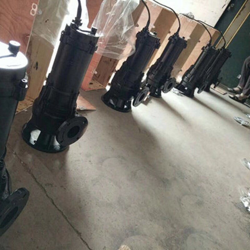 铸铁100WQ65-18-5.5KW 排污泵潜污泵工地无堵塞排污泵沼气化粪池家用泵
