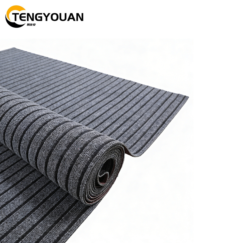 腾友安地垫灰条纹/平方米高清大图