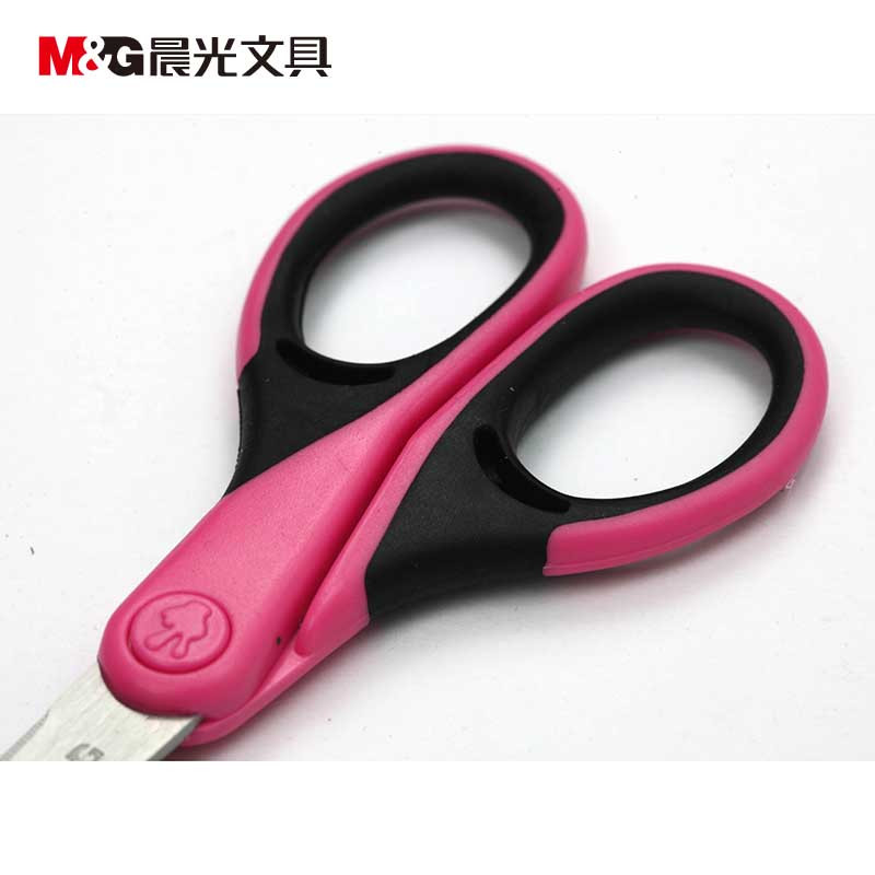 晨光130mm剪刀弹力护手 ASS91328 红/橙/蓝/绿