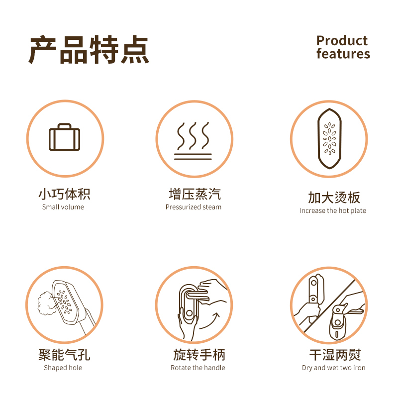 谷格(GUGE) 手持蒸汽电熨斗