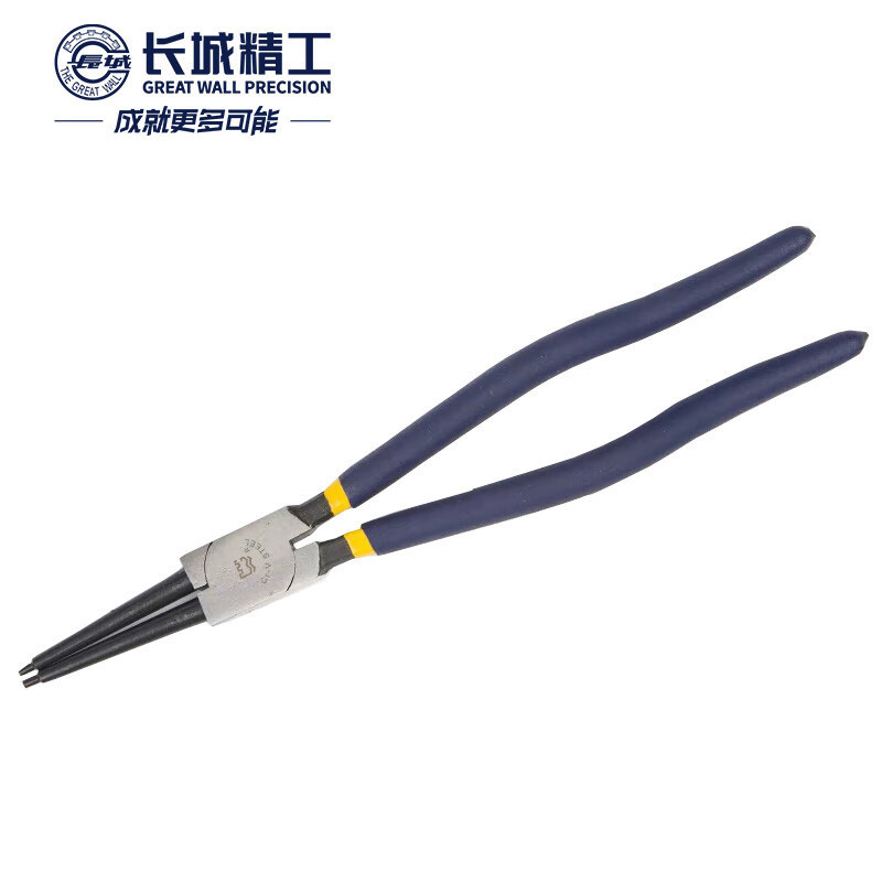 长城精工卡簧钳卡黄钳卡环钳弹簧钳直口内卡挡圈钳卡簧钳子13寸 221113