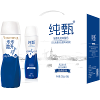 包邮 纯甄轻酪乳风味酸牛奶230g*10瓶 新老包装随机发！