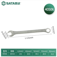 世达SATA 欧式两用扳手10MM 40506 货期5-10天
