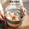 九阳(Joyoung)蒸汽加热电饭煲 全钢无涂层 真空内胆 电饭锅3.5L 家用智能电饭煲F-S3 灰色
