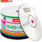 联想DVD-R50片 联想(Lenovo)DVD-R/+R 空白光盘刻录盘16速4.7GB办公系列桶装50片