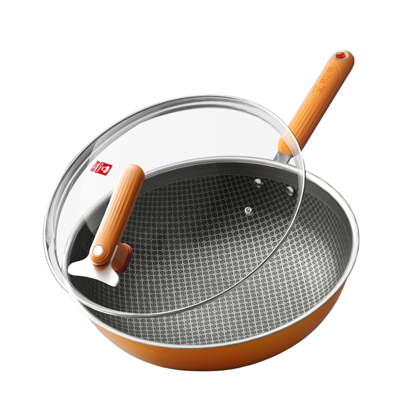 康巴赫kbh大桔蜂窝炒锅32cmkgjc32x