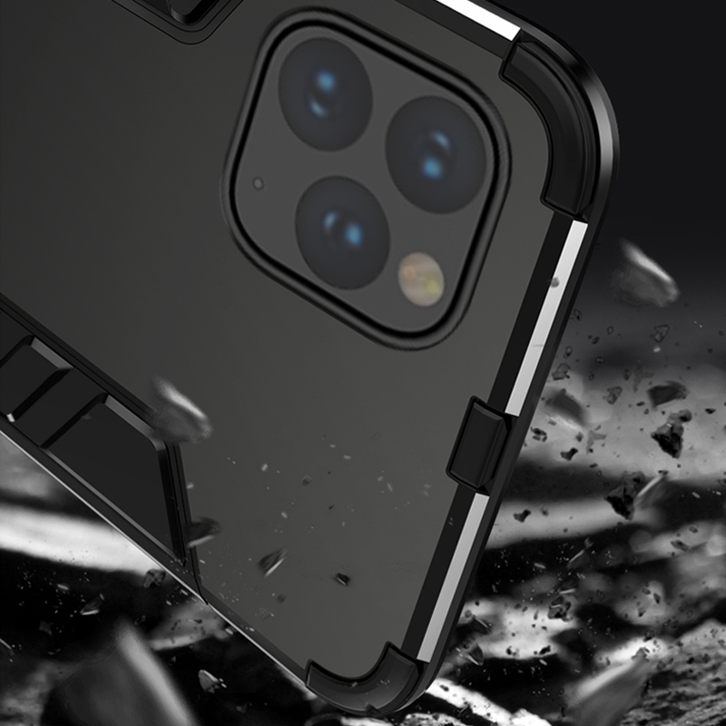 KONEL 苹果12/pro/xsmax手机壳iPhonexr保护套苹果6/7/8/plus男女铠甲指环防摔软硅胶保护套高清大图