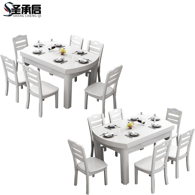 圣承启组合餐桌1.2m张高清大图