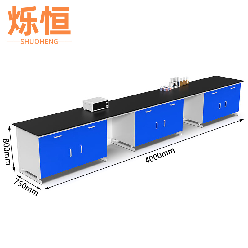 烁恒操作台钢木4m台