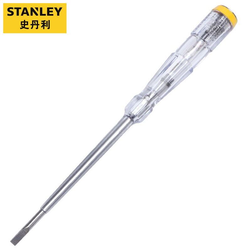 史丹利(STANLEY)测电笔漏电检测笔验电笔试电笔100-500V STMT62017-8-23(2个起订)