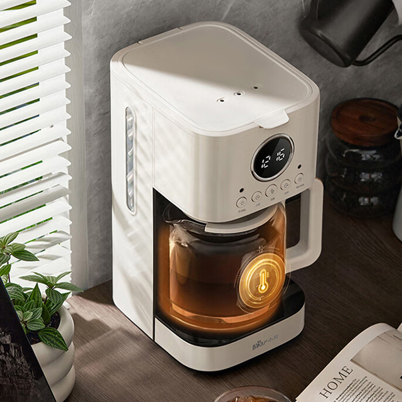 小熊咖啡机滴漏式美式迷你自动保温用KFJ-E15W5高清大图