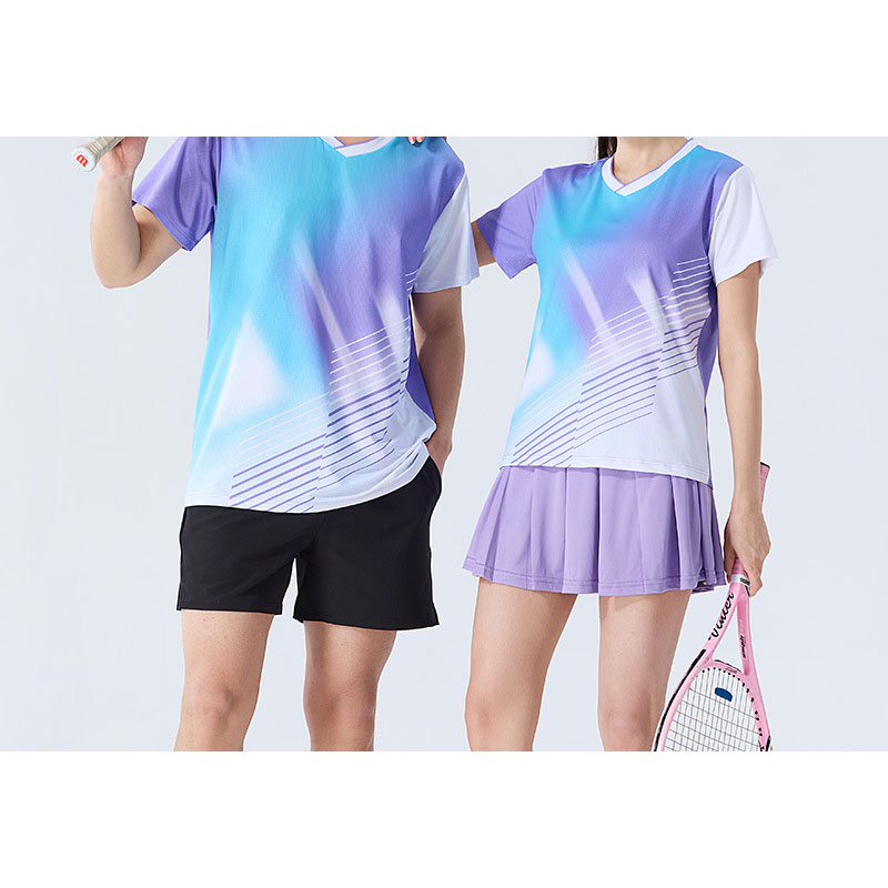 丛信哲 羽毛球服套装 D8/套高清大图