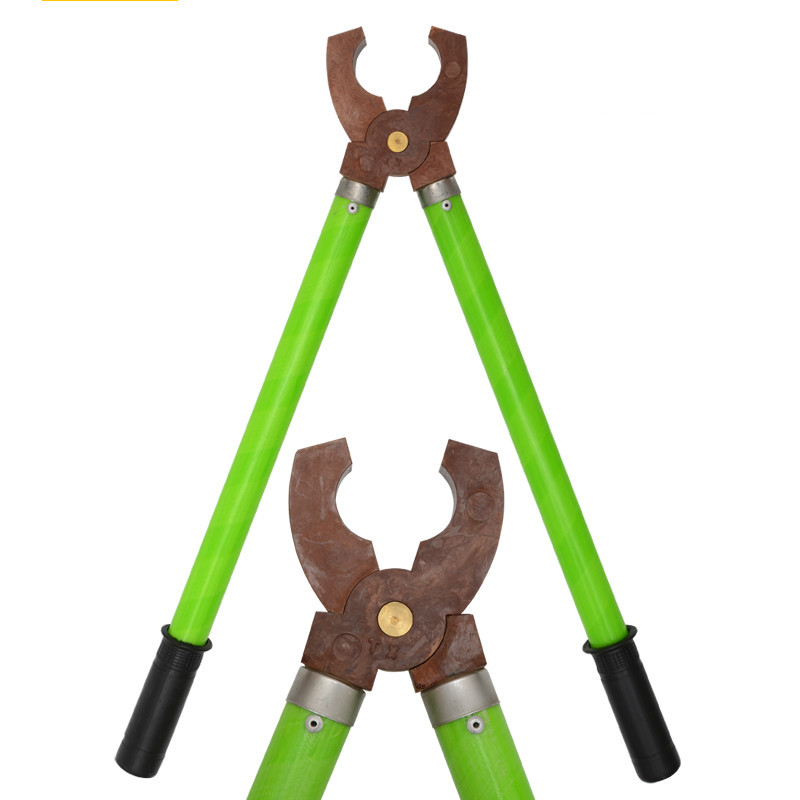 汇金机电10kv电力高压绝缘夹钳35kv轻型手握式绝缘钳虎口钳熔断器