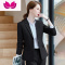 七斓西装套装女大学生面试气质公务员职业正装高端酒店前台工作服