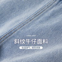 咕噜日记2021春夏新品百搭牛仔背带裤CZK1002