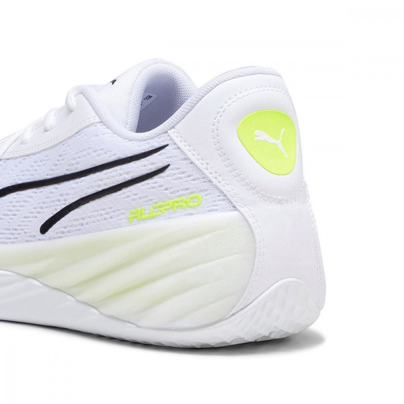 PUMA All-Pro Nitro 运动舒适 防滑耐磨 高帮 篮球鞋 男款 白色 378541-01
