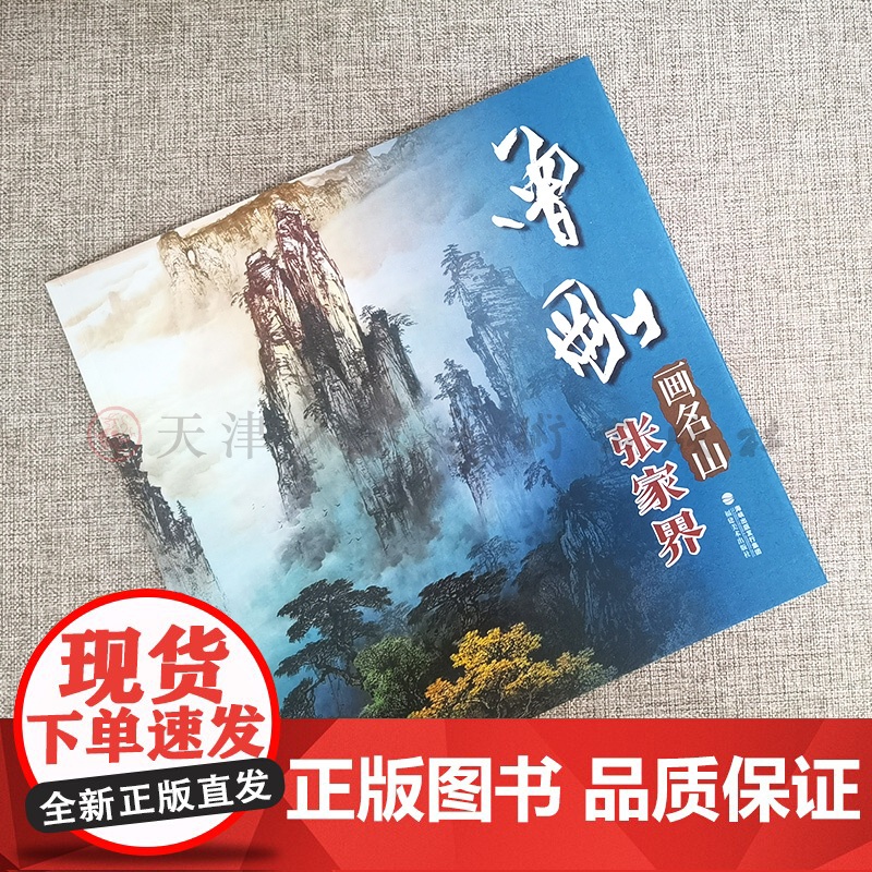 曾刚画名山 张家界 动态写生山水彩墨画册页当代唯美作品临摹收藏欣赏技法解析大全教材专业美术绘画入门基础教程福建美术高清大图