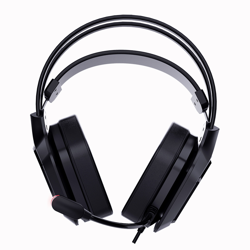 魔声monstern1电竞游戏耳机立体环绕声黑色35usb接口听声辨位吃鸡耳机