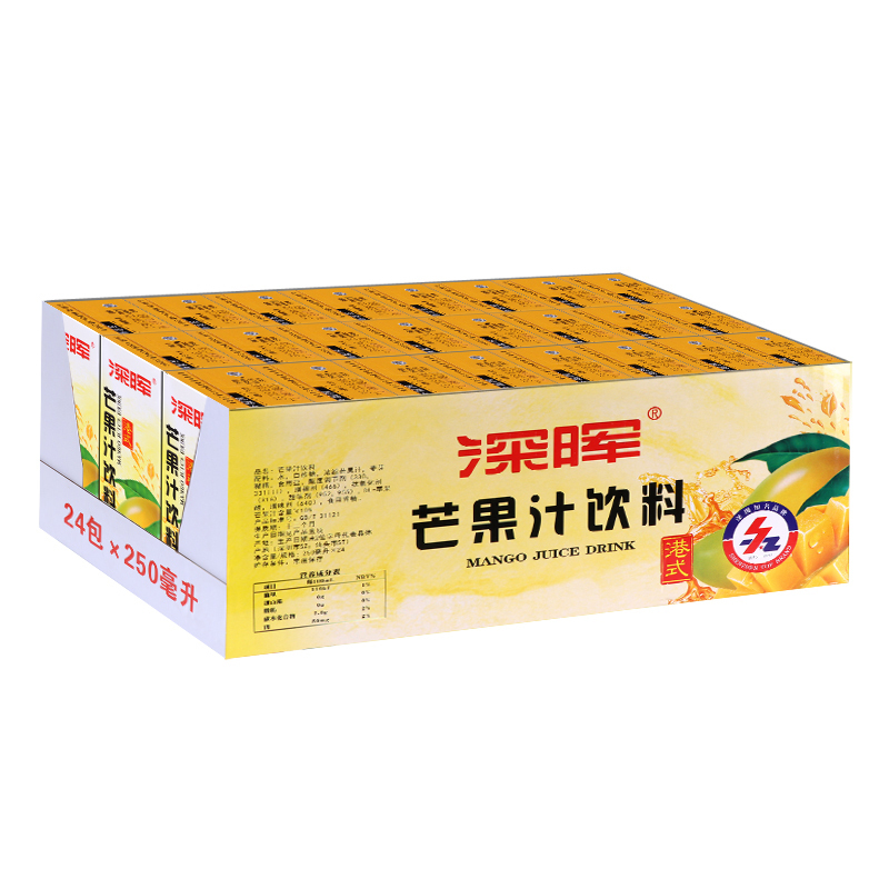 深晖港式芒果汁饮料250ml*24