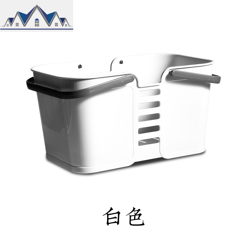 手提洗澡篮子浴室浴筐澡堂塑料沐浴洗漱篮家用卫生间收纳筐沐浴篮 三维工匠收纳篮高清大图