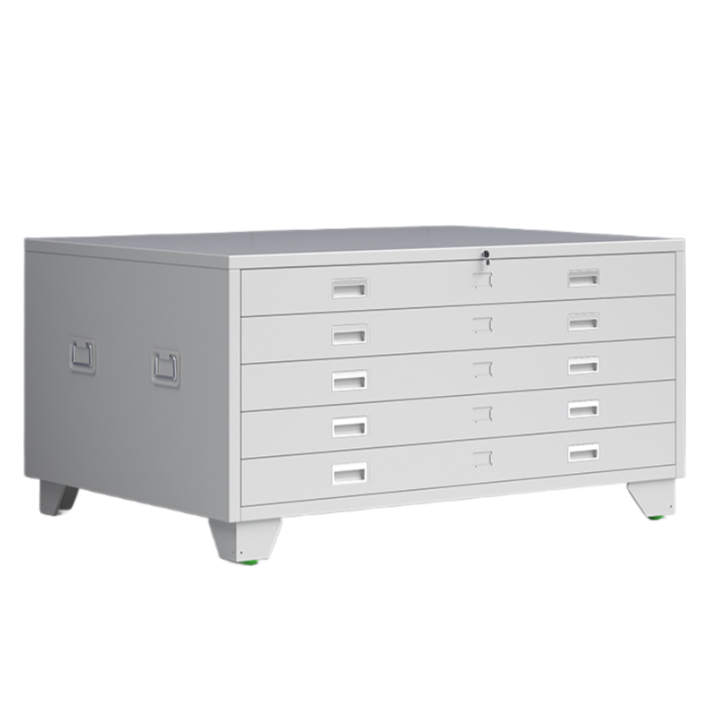 智叶舟图纸收纳柜五抽130*93*65cm台高清大图