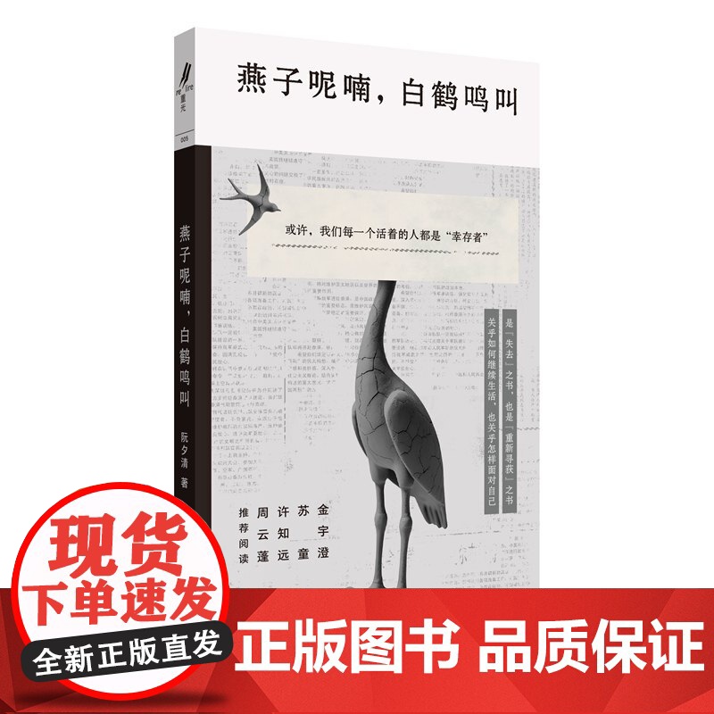 燕子呢喃白鹤鸣叫 阮夕清经典文学短篇小说重光relire上海文艺出版社中国现当代文学正版图书籍 金宇澄苏童许知远周云蓬阅高清大图