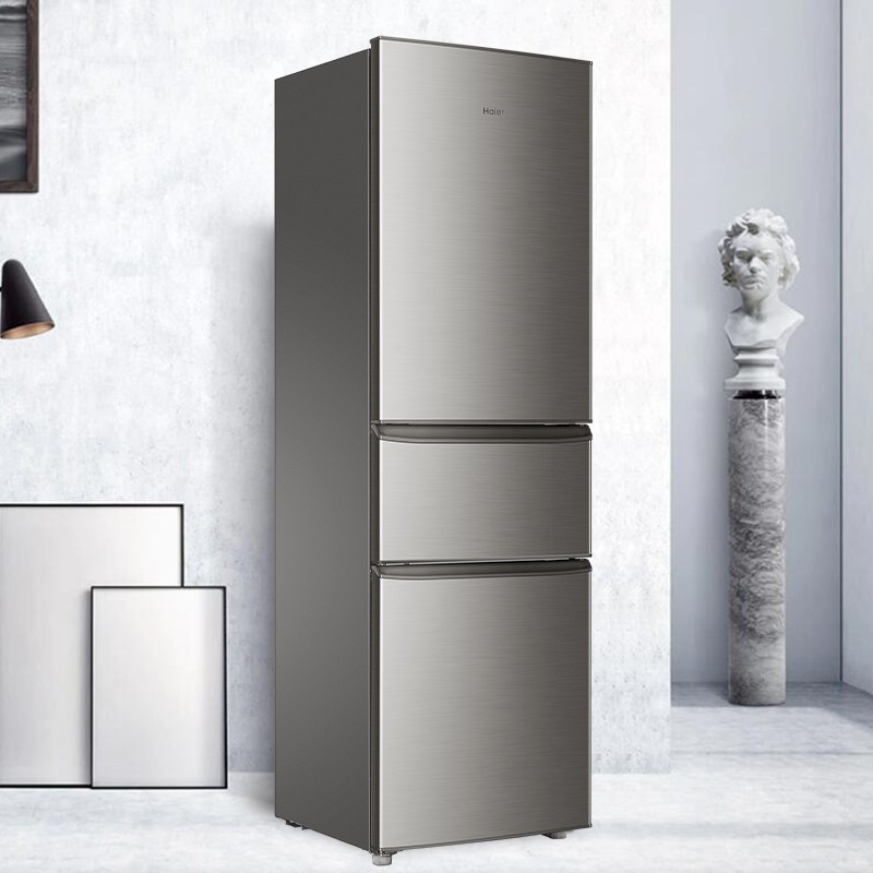 海尔冰箱bcd215stpd直冷定频三门冰箱