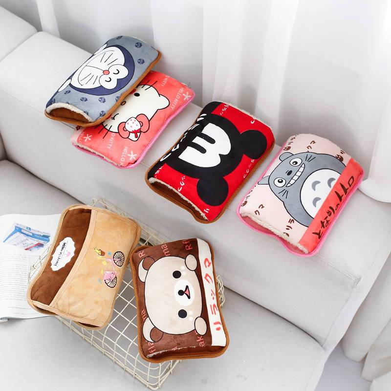 新款热袋充电暖宝宝防爆可爱暖手宝双插手暖宫暖手袋自动断电