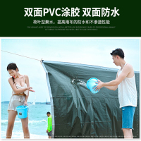 户外防雨布防水防晒篷布加厚汽货车油帆布闪电客遮阳雨蓬布塑料雨棚隔热 5x8米
