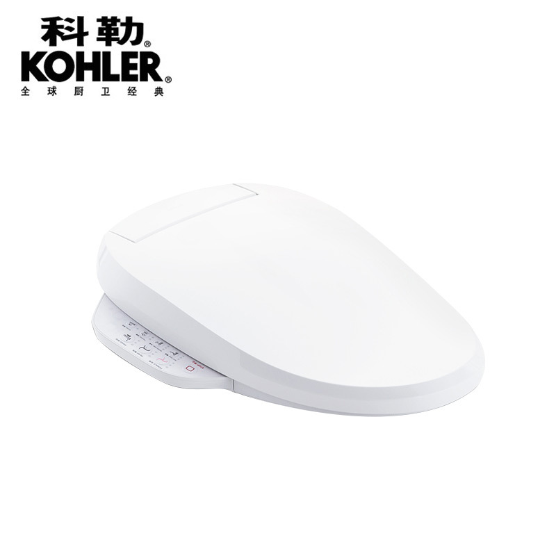 科勒KOHLER马桶 皮诺五级旋风绿能分体座便器 静音缓降坐便器K-7784T智能盖板8297