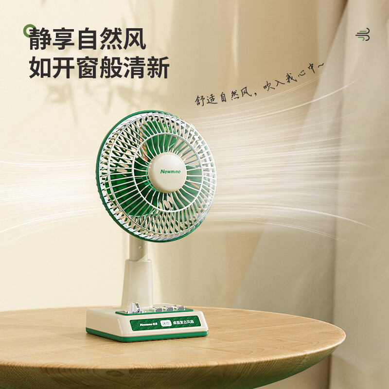 纽曼(Newmine) FS-09 复古小风扇高清大图