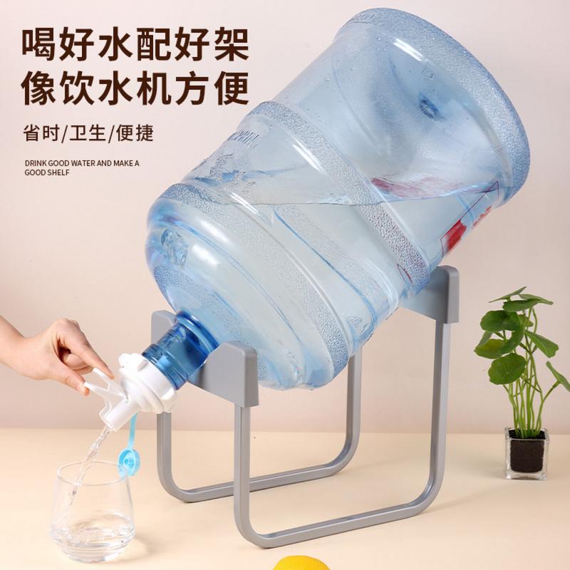 拜杰桶装水支架 大桶水矿泉水饮水机支架水桶带水嘴开关龙头 标准款高清大图